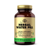 Solgar Herbal Water Pill bottle with 100 veggie capsules