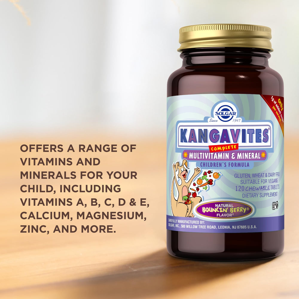Gluten-free and vegan certification logos with Kangavites
