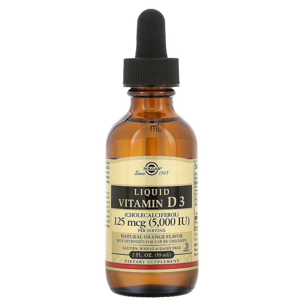 Solgar Liquid Vitamin D3 bottle front label