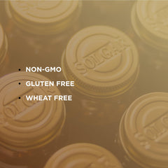 Solgar Milk Thistle bottle on a clean product display