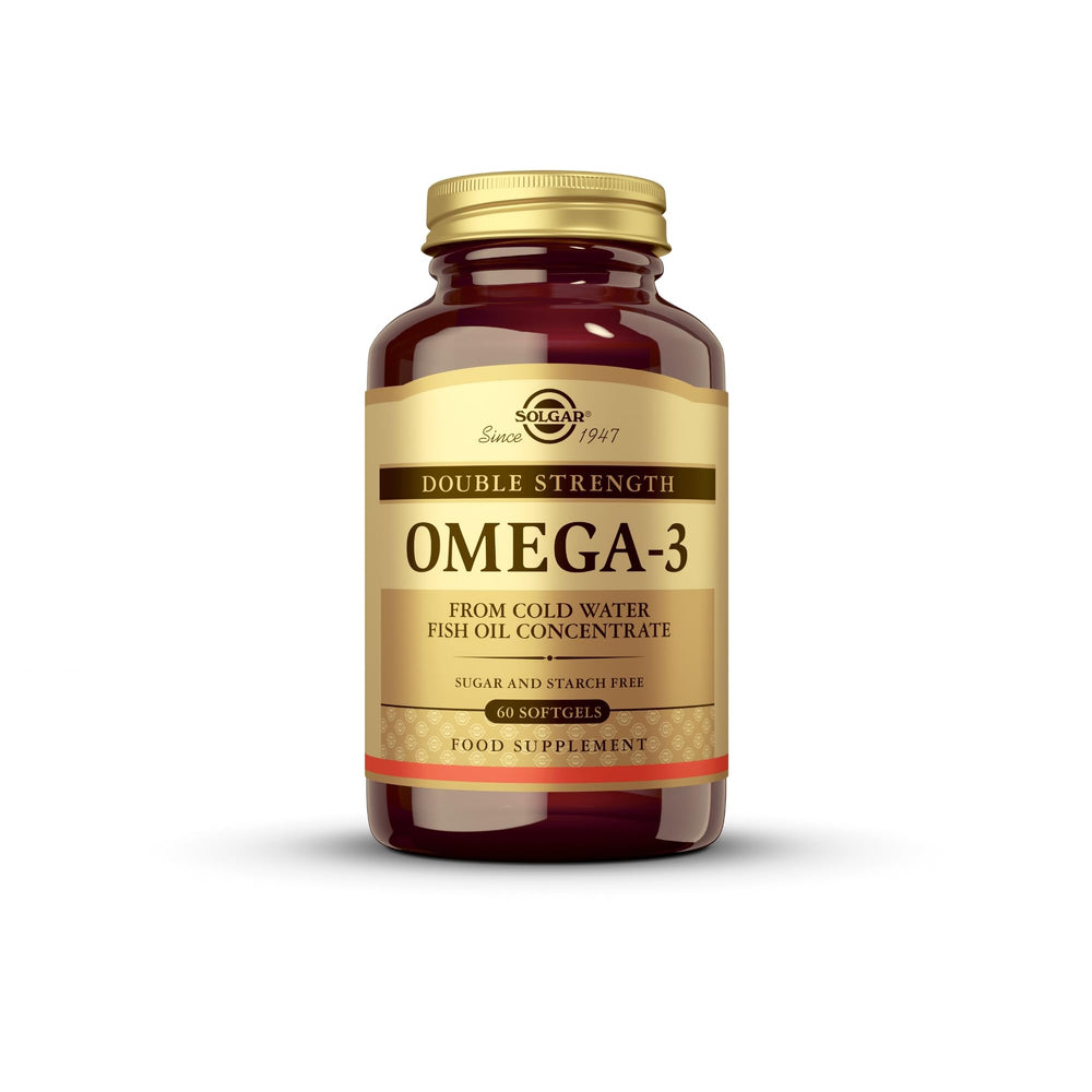 Solgar Omega 3 700mg bottle front view showing balanced EPA and DHA delivery