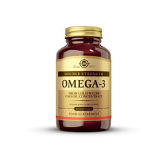 Solgar Omega 3 700mg bottle front view showing balanced EPA and DHA delivery