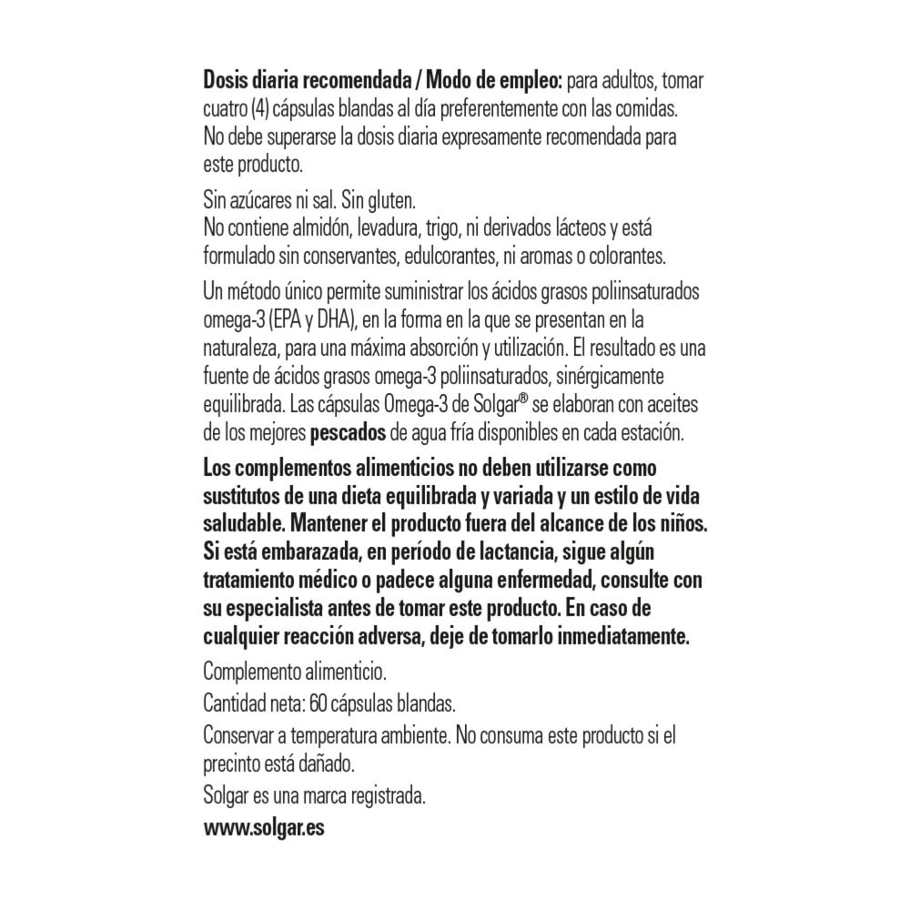 Solgar Omega 3 700mg softgels close-up for daily use