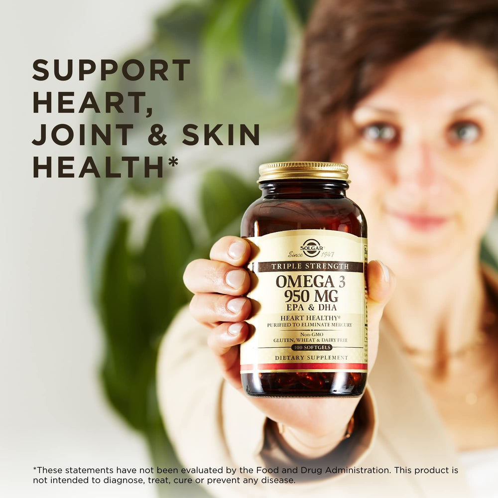 Non-GMO, gluten-free, dairy-free omega-3 softgels