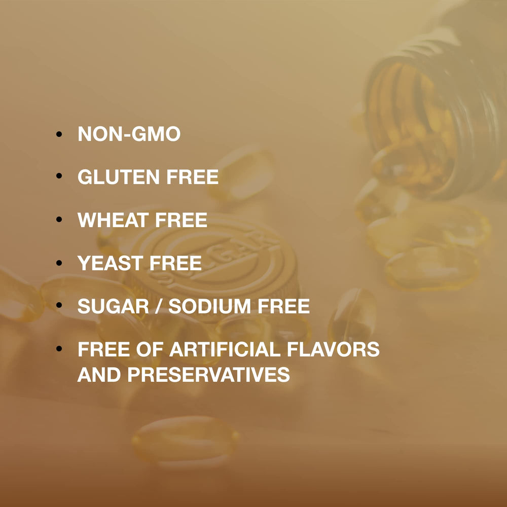 Packaging and 4-pack bundle of Solgar Omega 3 950 mg