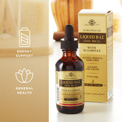 Dropper for Solgar Sublingual Liquid B-12 with B-Complex