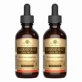 Solgar Sublingual Liquid B-12 with B-Complex bottle and label