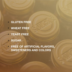 Front view of Solgar Sublingual Liquid B-12 with B-Complex on white background