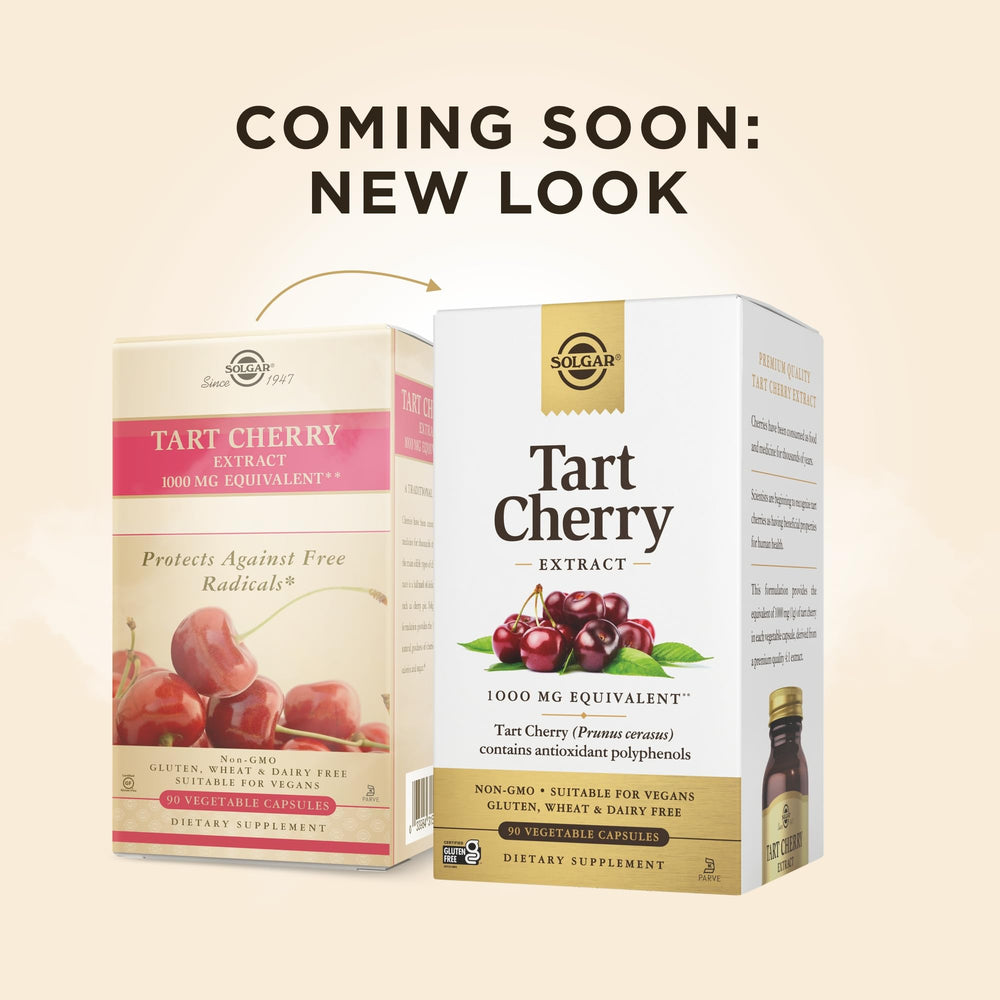 Close-up of Tart Cherry 1000 mg capsules