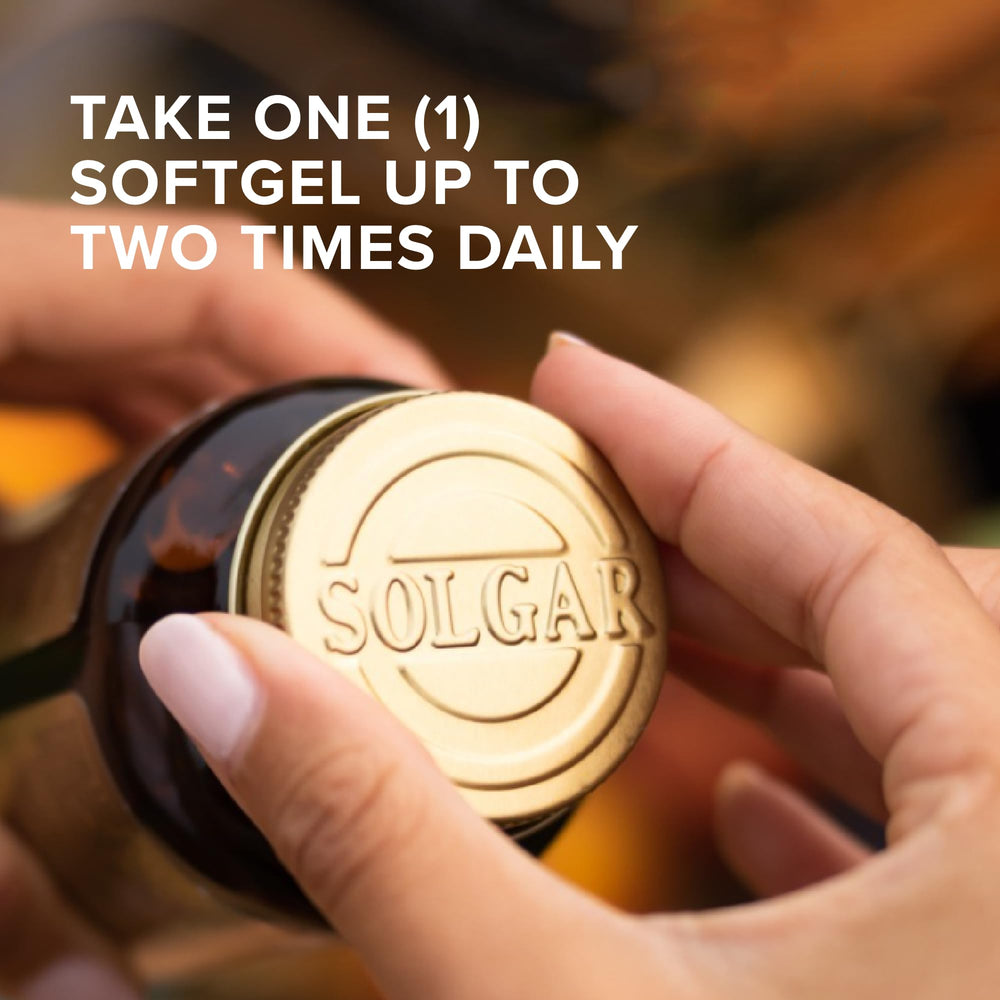 Solgar Ubiquinol 100 mg softgels ingredients image