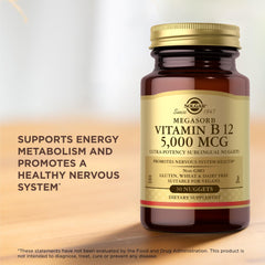 Image showing usage of Solgar B12 Nuggets