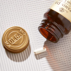 Nutrition facts panel for Solgar Vitamin D3 600 IU