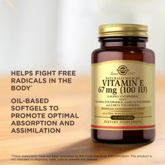 Label highlights natural d-alpha tocopherol and mixed tocopherols