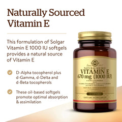 Graphic highlighting Vitamin E as a natural antioxidant for skin and immune support