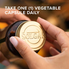 Close-up of Solgar Vitamins Only 90 veggie caps