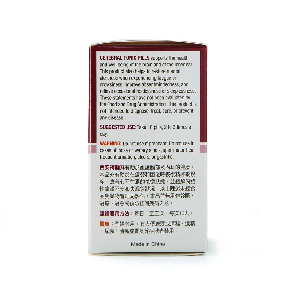 Close-up of Cerebral Tonic capsules