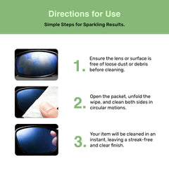 Compact, portable packaging for on-the-go cleaning