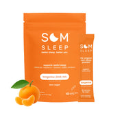 Som Sleep Tangerine powder stick sachet close-up