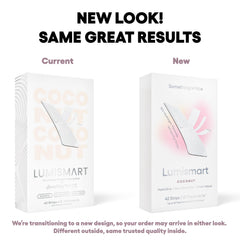 Peach flavor Something Nice Lumismart Whitening Strips packaging