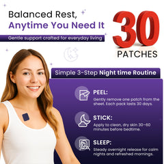 Lineup of 30 patches for a monthly supply