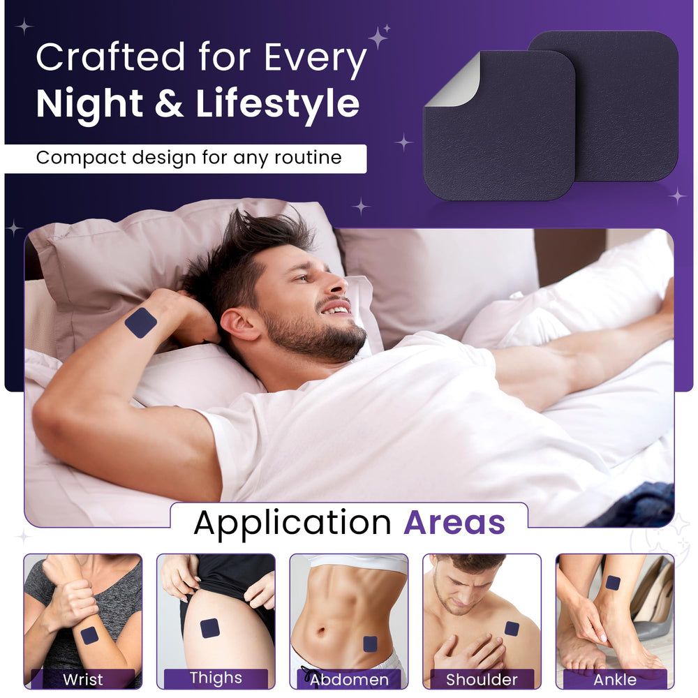 Travel-friendly Somni+ Sleep Patches packaging