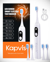 Adults sonic electric toothbrush with USB rechargeables and travel case