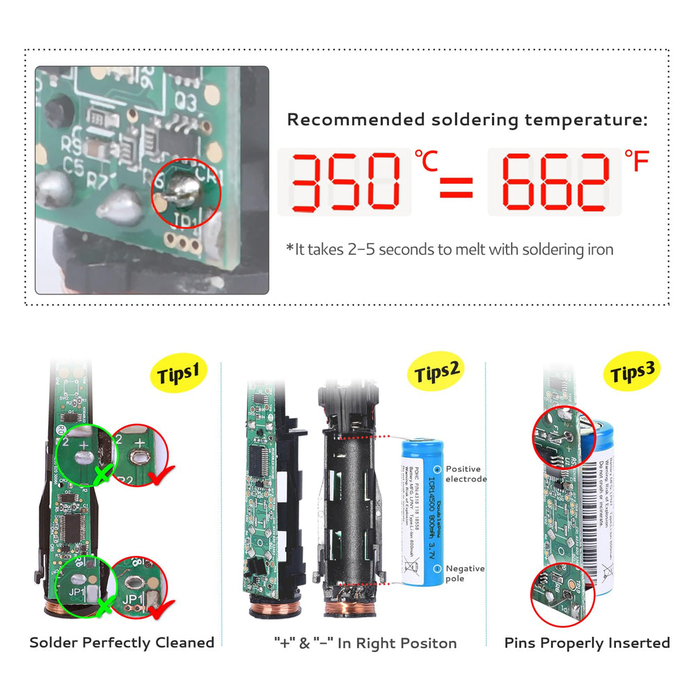 800mAh Philips Sonicare battery for HX9900 series