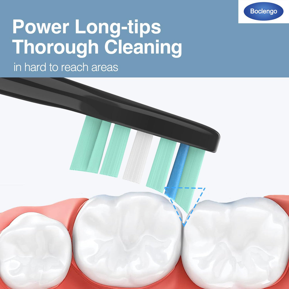 Anti-slip internal mechanism on a black replacement head