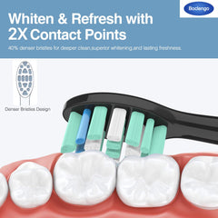 Replacement head compatible with DiamondClean and other Sonicare handles