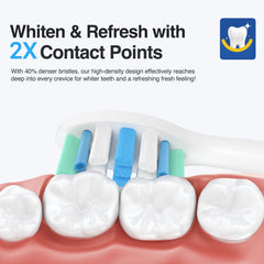 Internal anti-slip design detail of Sonicare head