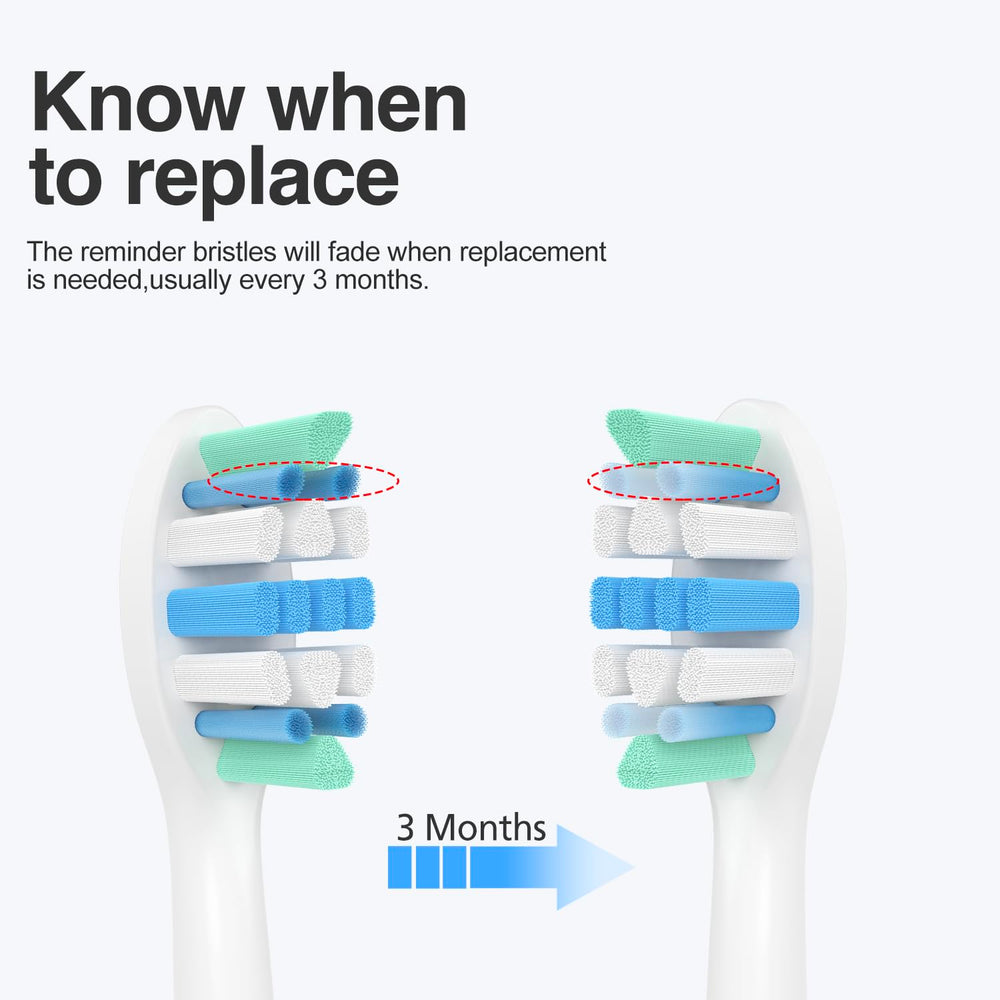 Durable PP material construction for Sonicare replacement heads