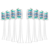 NEDIFON Philips Sonicare replacement heads 8-pack compatible with 4100/5100/6100 HX9023 G2 — front view