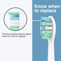 10-pack packaging of Sonicare replacement heads