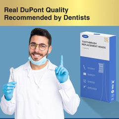 Satisfaction guaranteed label for Sonicare heads