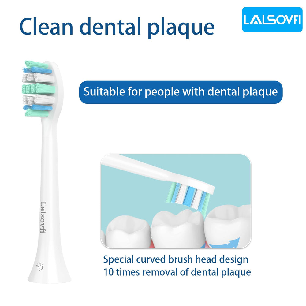 Dense bristles for effective plaque removal