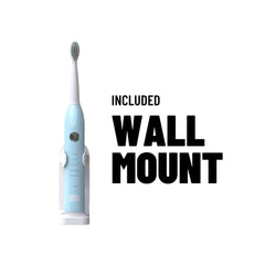 SonicPower blue toothbrush kit with travel cap