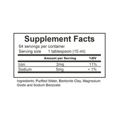 Bentonite processing close-up for Sonne's Detoxificant 7 showing impurity removal.