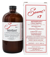 Sonne's Detoxifying Bentonite Clay bottle showing hydrated formula for skin cleansing and pore support.