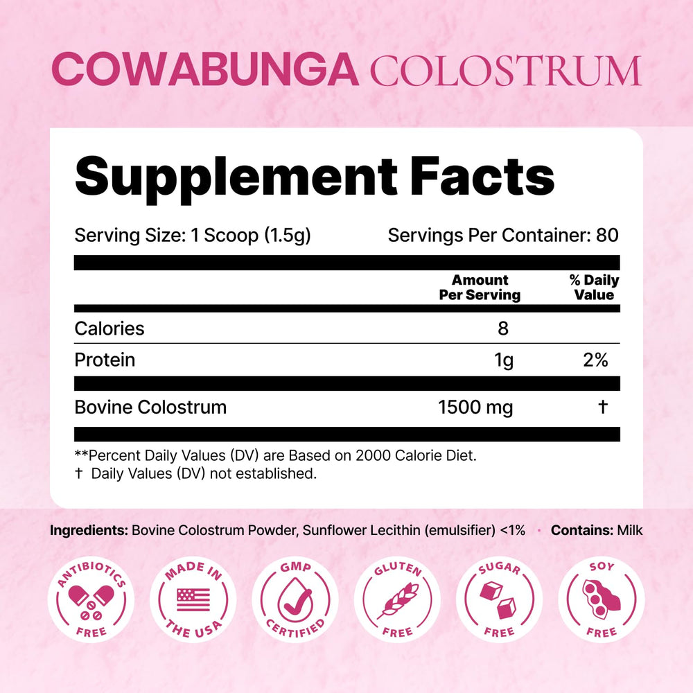 Infographic about the 6-hour first milking time for colostrum