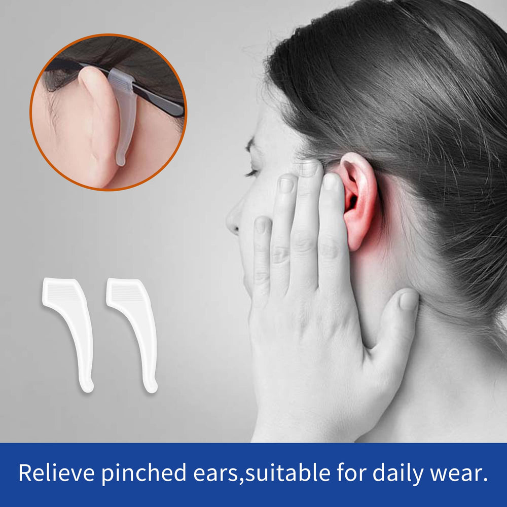 Anti-slip eyewear retainers for glasses