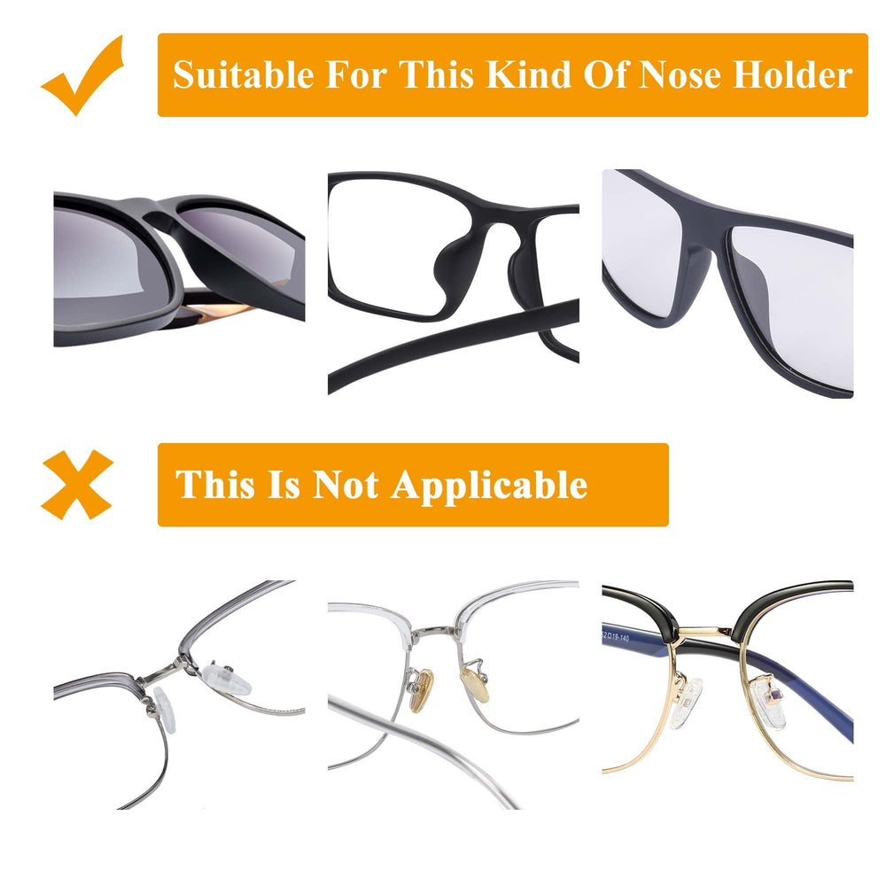 Self-adhesive nose pads with 3M backing