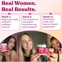 Sophie's Select capsule beside a measuring spoon showing serving size and practical scale for routines