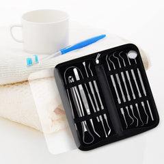 Ergonomic handles on the Sopito 11pcs dental tools set