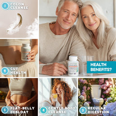 Chlorella powder and minerals for gut health