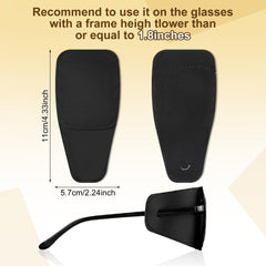 Package of 16 eye patches for adults in mixed colors