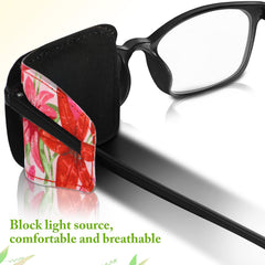 Patch size approx 10.8 x 5.1 cm to fit most glasses