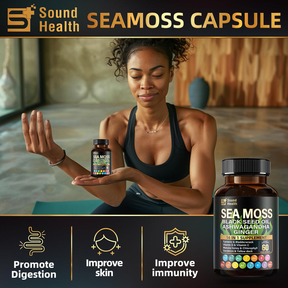 Ginseng with Vitamin C and D3 capsules