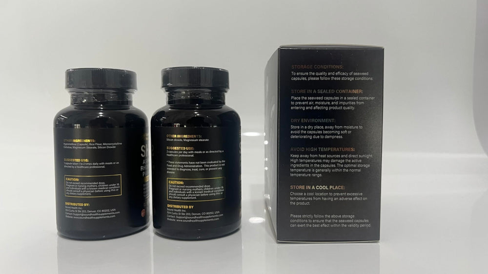Himalayan Shilajit capsules with herbal extracts