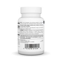 Source Naturals Advanced Ferrochel packaging box highlighting vegetarian-friendly iron option.