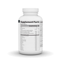 Close-up of mineral citrates and coral calcium ingredients